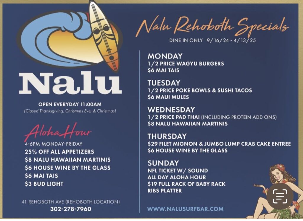 Nalu & Summer House – Rehoboth Beach