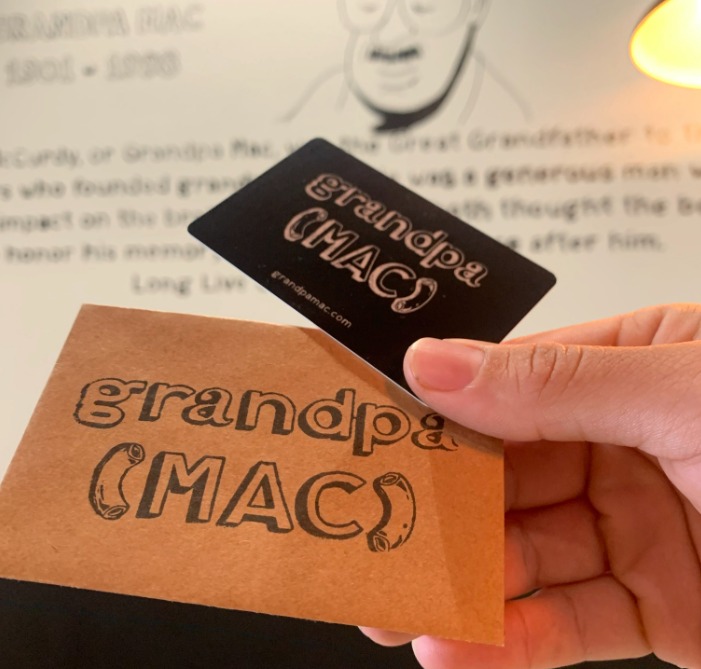 Black Friday Gift Card Deal at Grandpa Mac