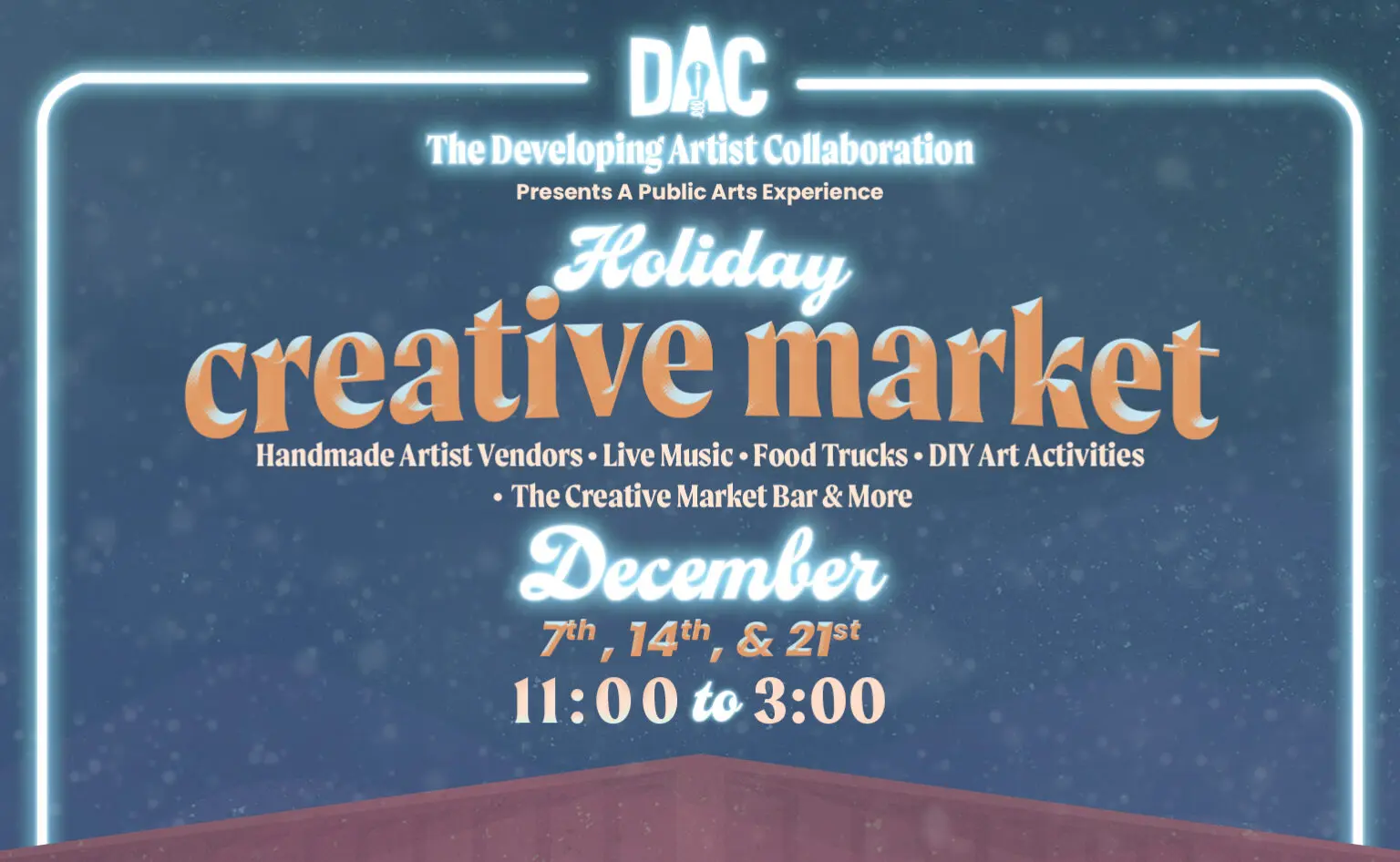 DAC for 3 special Creative Markets